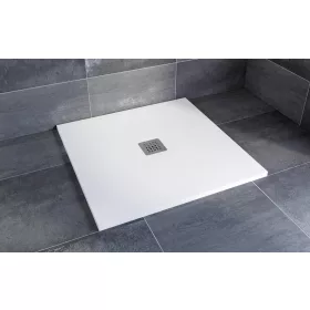   Radaway Kios SEw C 90x90 szögletes öntött márvány zuhanytálca