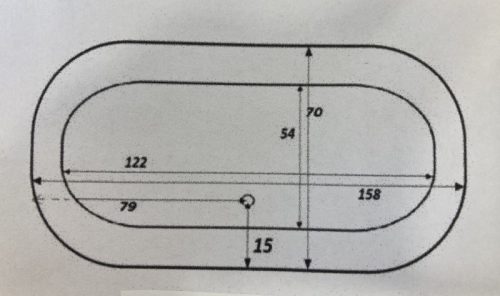 Kuba Maxi 160x70 szabadon álló öntött márvány kád