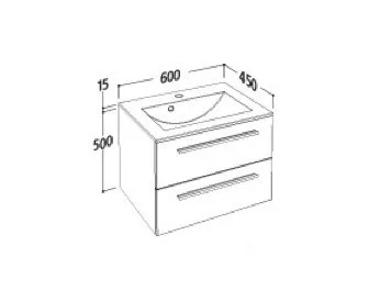 Libato KHX 60 cm alsóbútor méretei