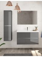 Dorian 100 modern fürdőszobabútor Glossy Grey