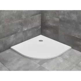 Radaway Zantos A 90x90 íves műmárvány zuhanytálca