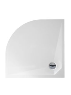   Marmo Neo Round 100x100 cm íves öntött márvány zuhanytálca