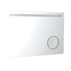   Sapho Astro 100x70 cm tükör LED világítással, kozmetikai tükörrel
