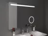 Sapho Astro 100x70 cm tükör LED világítással, kozmetikai tükörrel