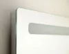 Sapho Astro 100x70 cm tükör LED világítással, kozmetikai tükörrel