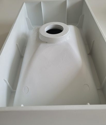 Sanotechnik SMC 40x22 cm kézmosó, ráépíthető