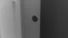 Polysan Modular Shower Black 100 fix fal tolóajtóval