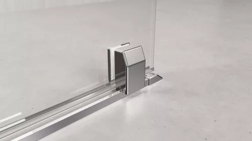 Polysan Modular Shower 100 fix fal tolóajtóval