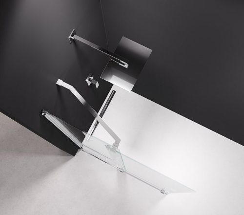 Polysan Modular Shower 120 fix fal tolóajtóval