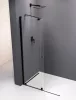 Polysan Modular Shower Black 140 fix fal tolóajtóval