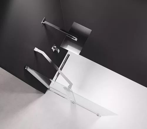 Polysan Modular Shower 140 fix fal tolóajtóval