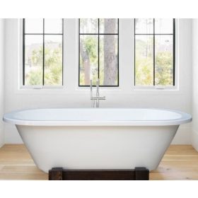 Mauritius 175x85 szabadon álló öntött márvány kád