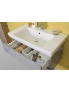 Momento Eco 60 cm fürdőszobabútor magasfényű szürke