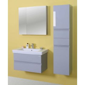   Sanglass Momento Eco 80 cm fürdőszobabútor magasfényű szürke
