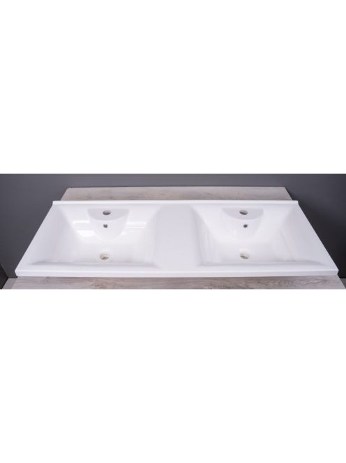 Montecarlo 110x41 öntött márvány dupla mosdó
