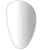 Sapho Sten 80x55 cm tükör LED világítással