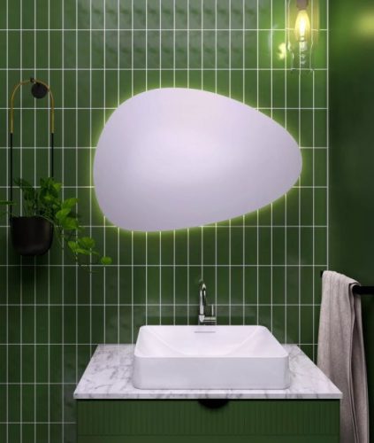 Sapho Sten 80x55 cm tükör LED világítással