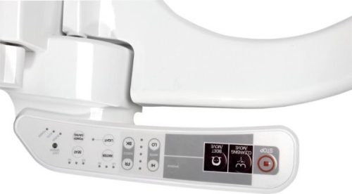 Aqualine Blooming Eko elektronikus bidé vízmelegítéssel, soft close