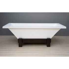 Ontario 185x80 szabadon álló öntött márvány kád