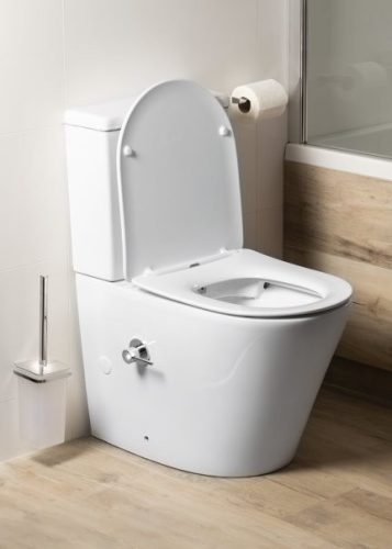 Sapho PACO RIMLESS monoblokos kombi WC bidézuhannyal