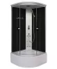 Sanotechnik PC50 90x90 hátfalas komplett hidromasszázs zuhanykabin