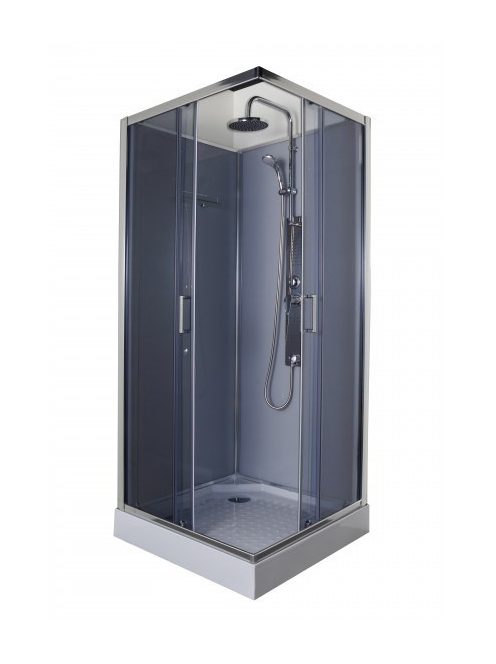 Limbo 90x90 cm komplett hidromasszázs zuhanykabin