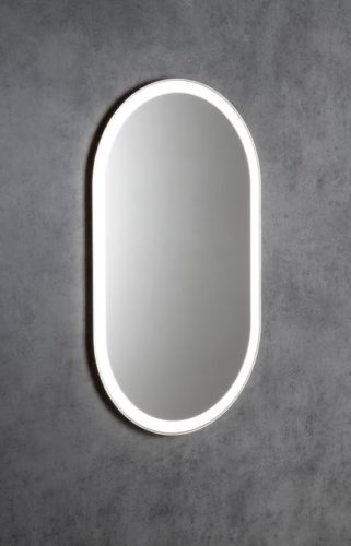 Sapho Parga 60x100 cm ovális tükör LED világítással