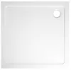 Aqualine Tecmi 80x80 cm öntött márvány zuhanytálca