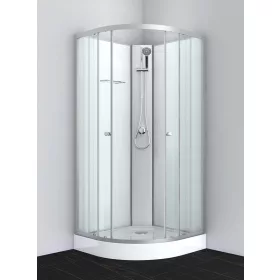 Sanotechnik Idea 2 90x90 cm hátfalas komplett zuhanykabin