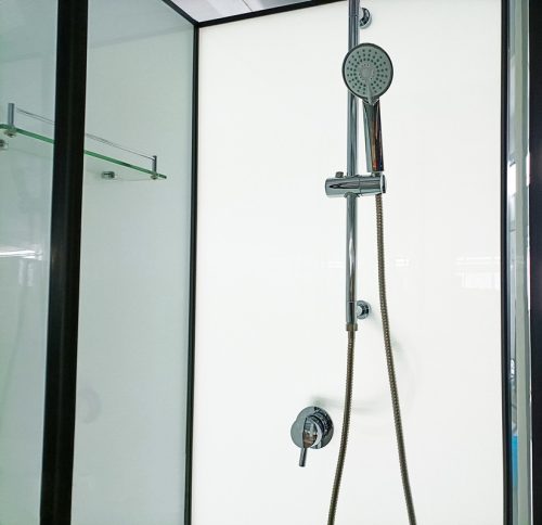 Sanotechnik Bela 1 80x80 cm hátfalas komplett zuhanykabin