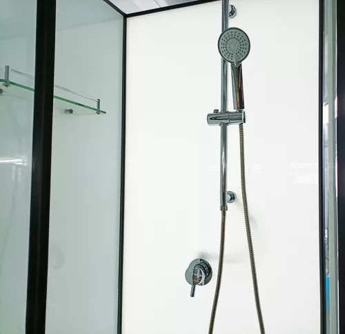 Sanotechnik Bela 1 80x80 cm hátfalas komplett zuhanykabin