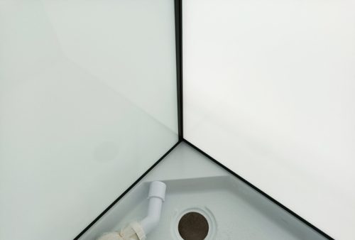 Sanotechnik Bela 1 80x80 cm hátfalas komplett zuhanykabin