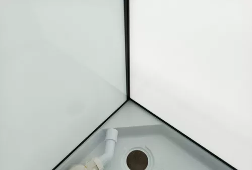Sanotechnik Bela 1 80x80 cm hátfalas komplett zuhanykabin