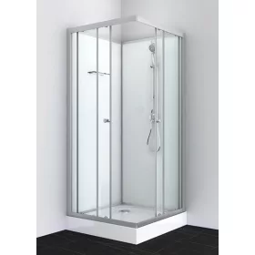 Sanotechnik Forte1 80x80 cm hátfalas komplett zuhanykabin