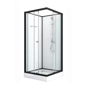 Sanotechnik Uni 2 90x90 cm hátfalas komplett zuhanykabin