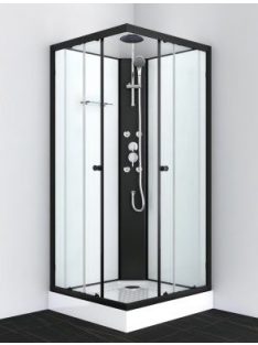 Stil2 90x90 cm hidromasszázs zuhanykabin