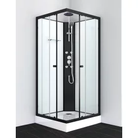   Sanotechnik Stil 2 90x90 cm hátfalas komplett hidromasszázs zuhanykabin