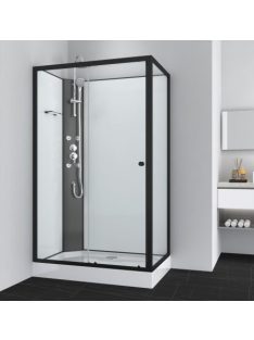 Viva1 120x80 cm hidromasszázs zuhanykabin