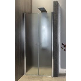 Aqualine Pilot 80 cm kétszárnyú zuhanyajtó