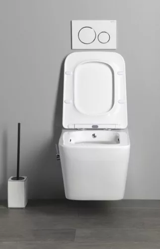 Sapho PORTO RIMLESS fali WC bidézuhannyal, csapteleppel