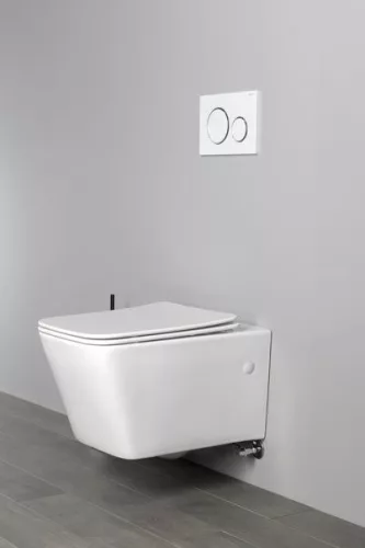 Sapho PORTO RIMLESS fali WC bidézuhannyal, csapteleppel