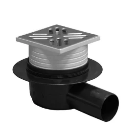 Roltechnik RPF02 padlóösszefolyó oldalsó kifolyással