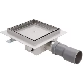   Roltechnik RRF-S rozsdamentes zuhanyfolyóka szögletes, burkolható 200x200 mm