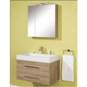   Sanglass Rainbow 60 cm fürdőszobabútor Gladstone Szürkésbézs Tölgy színben