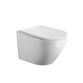 Becrisa ÖK Magenta rimless fali WC tetővel