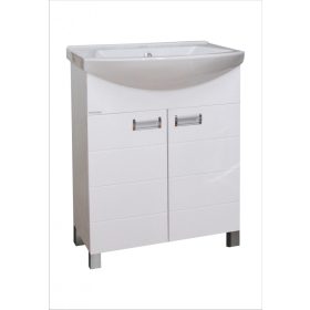 Globalviva Square 55 cm alsóbútor mosdóval