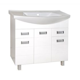 Globalviva Square 85 cm alsóbútor mosdóval