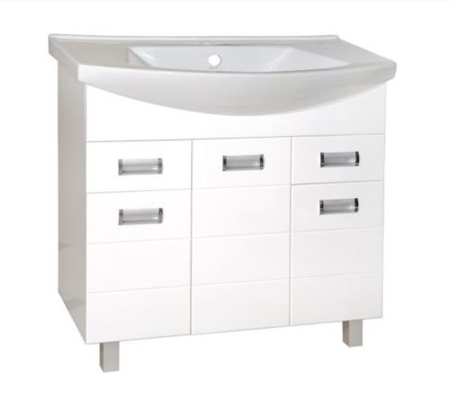 Globalviva Square 85 cm alsóbútor mosdóval