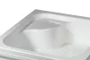 Bbs/CL 90x90 akril mély zuhanytálca ülőkével