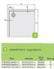 Sanplast B-M/Space 90x90 öntött márvány zuhanytálca